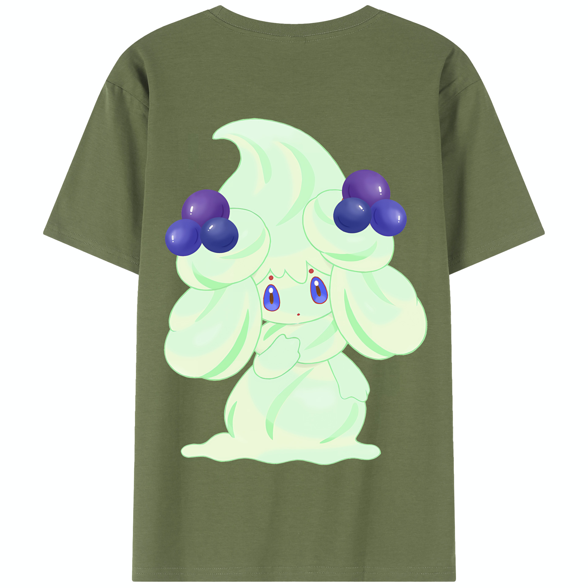 （画像用） ポケットモンスター Pokémon 綿100％半袖Tシャツ（背面プリント）